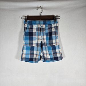 Children place boys' shorts, Plaid Size 5, Blend And White